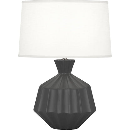 Matte Ash Orion Accent Lamp in Matte Ash Glazed Ceramic Color