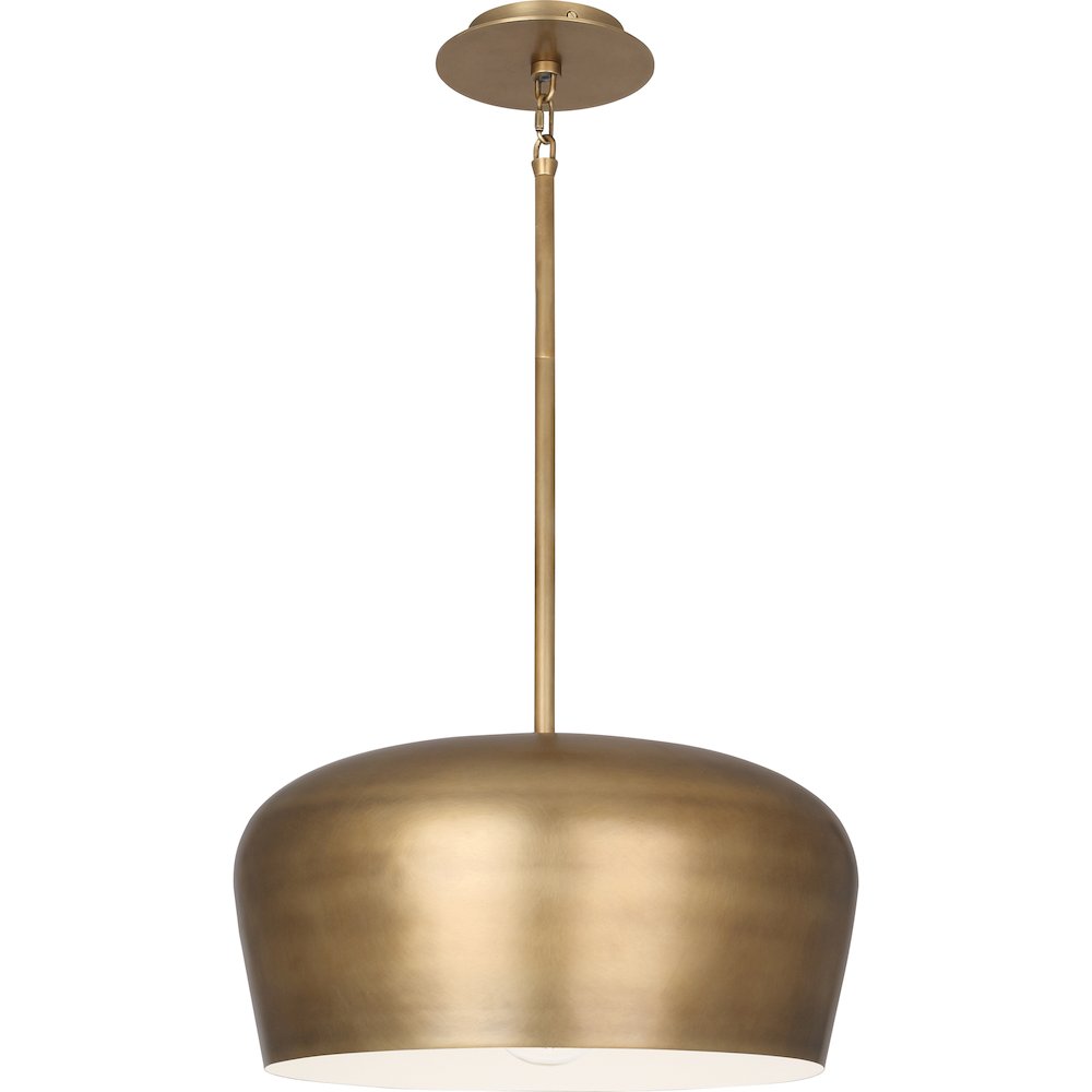 Rico Espinet Bumper Pendant in Warm Brass Color