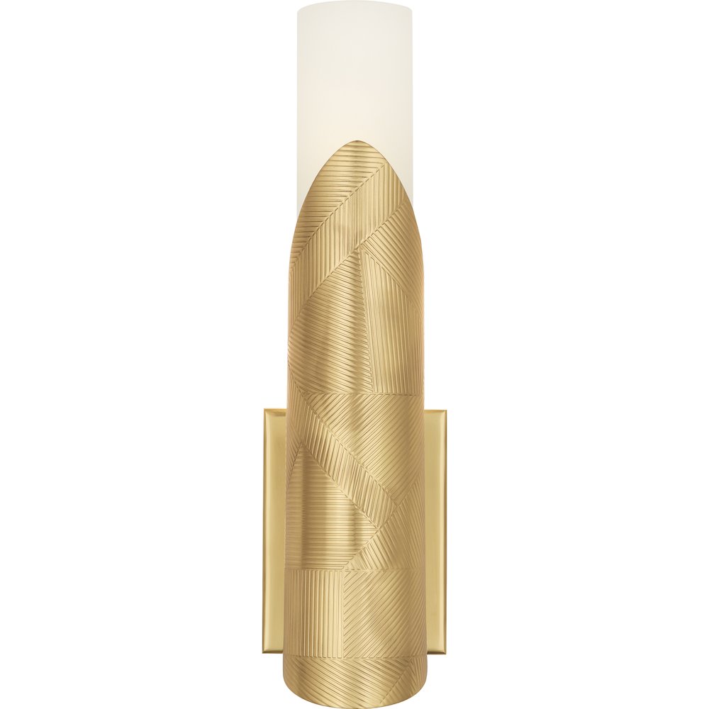 Michael Berman Brut Wall Sconce in Modern Brass Color
