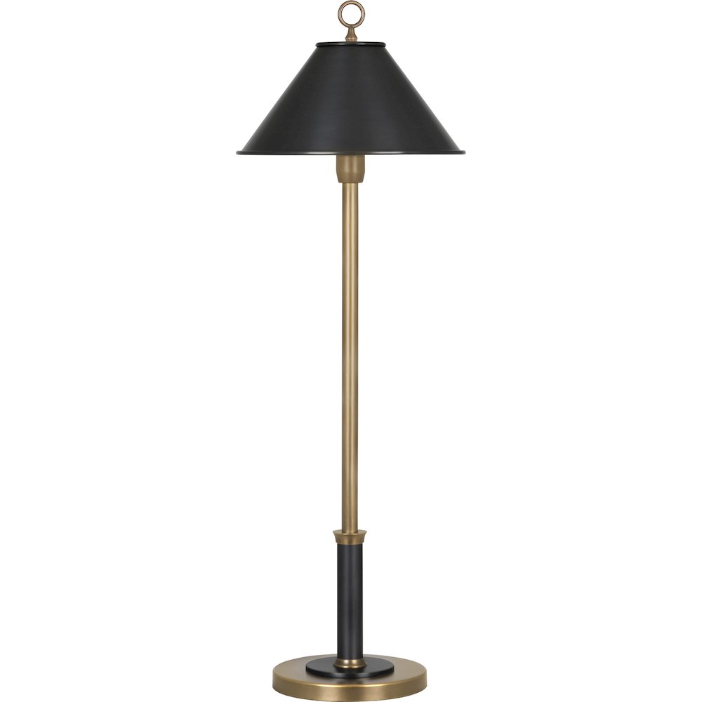 Aaron Table Lamp in Warm Brass Color