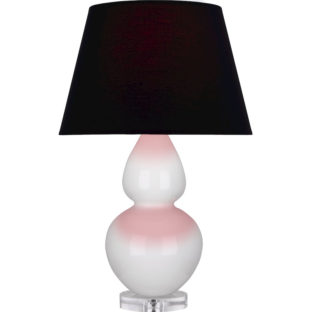 Lily Double Gourd Table Lamp in Lily Glazed Ceramic Color