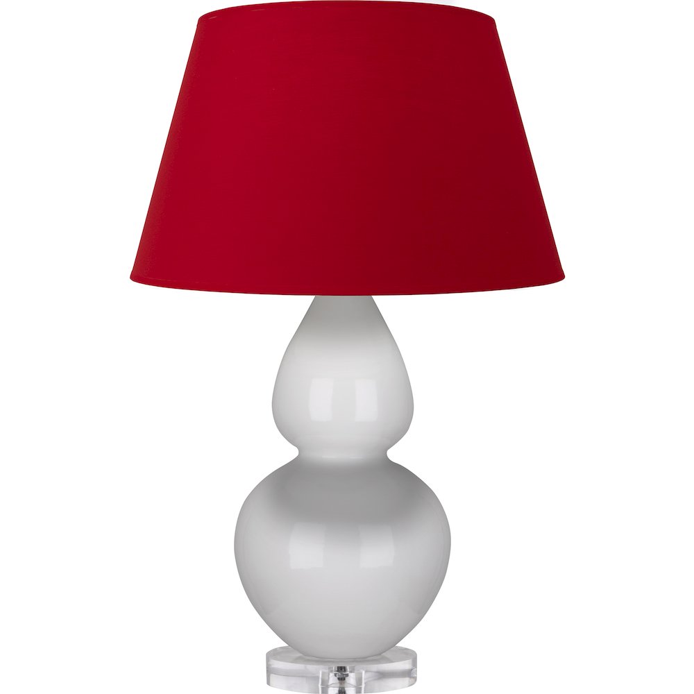 Lily Double Gourd Table Lamp in Lily Glazed Ceramic Color