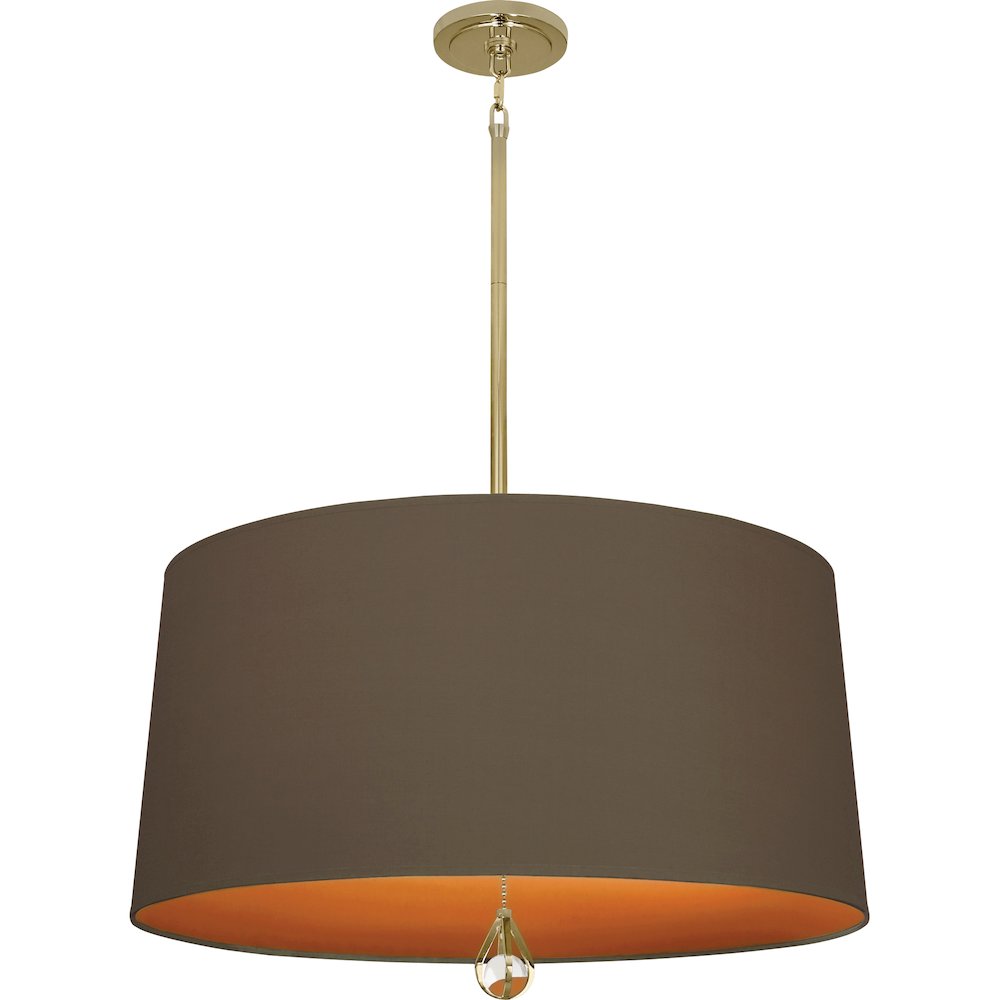 Williamsburg Custis Pendant in Modern Brass Color