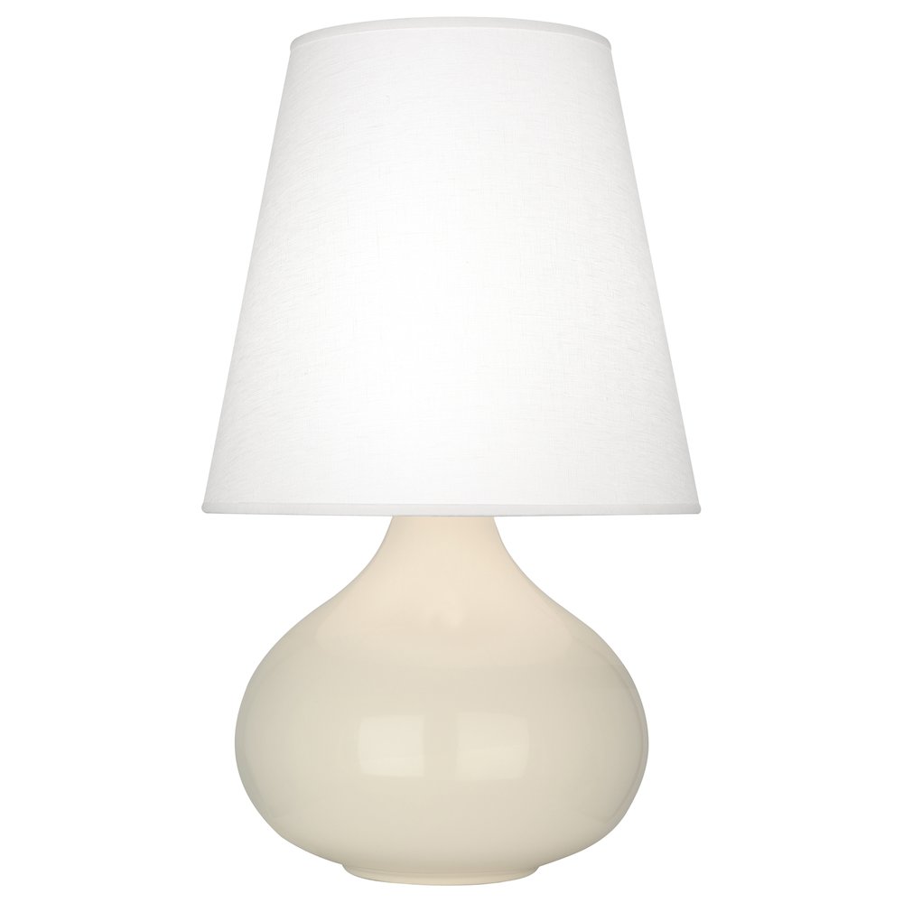 Bone June Accent Lamp in Bone Glazed Ceramic Color