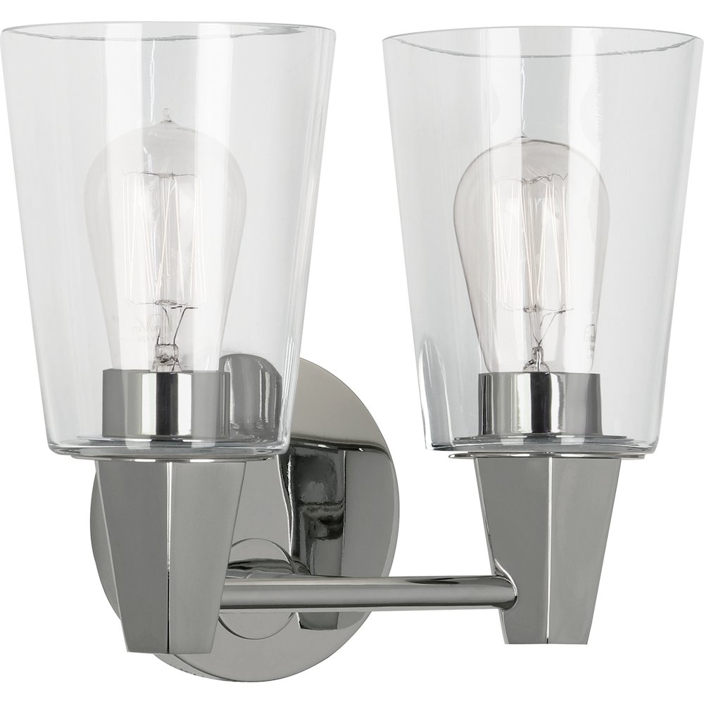 Wheatley Wall Sconce in Polished Chrome Color