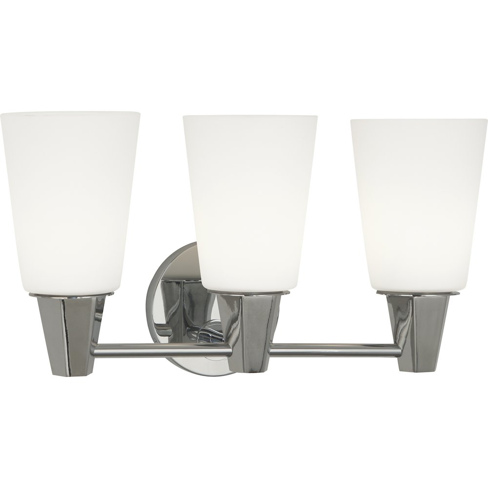 Wheatley Wall Sconce in Polished Chrome Color