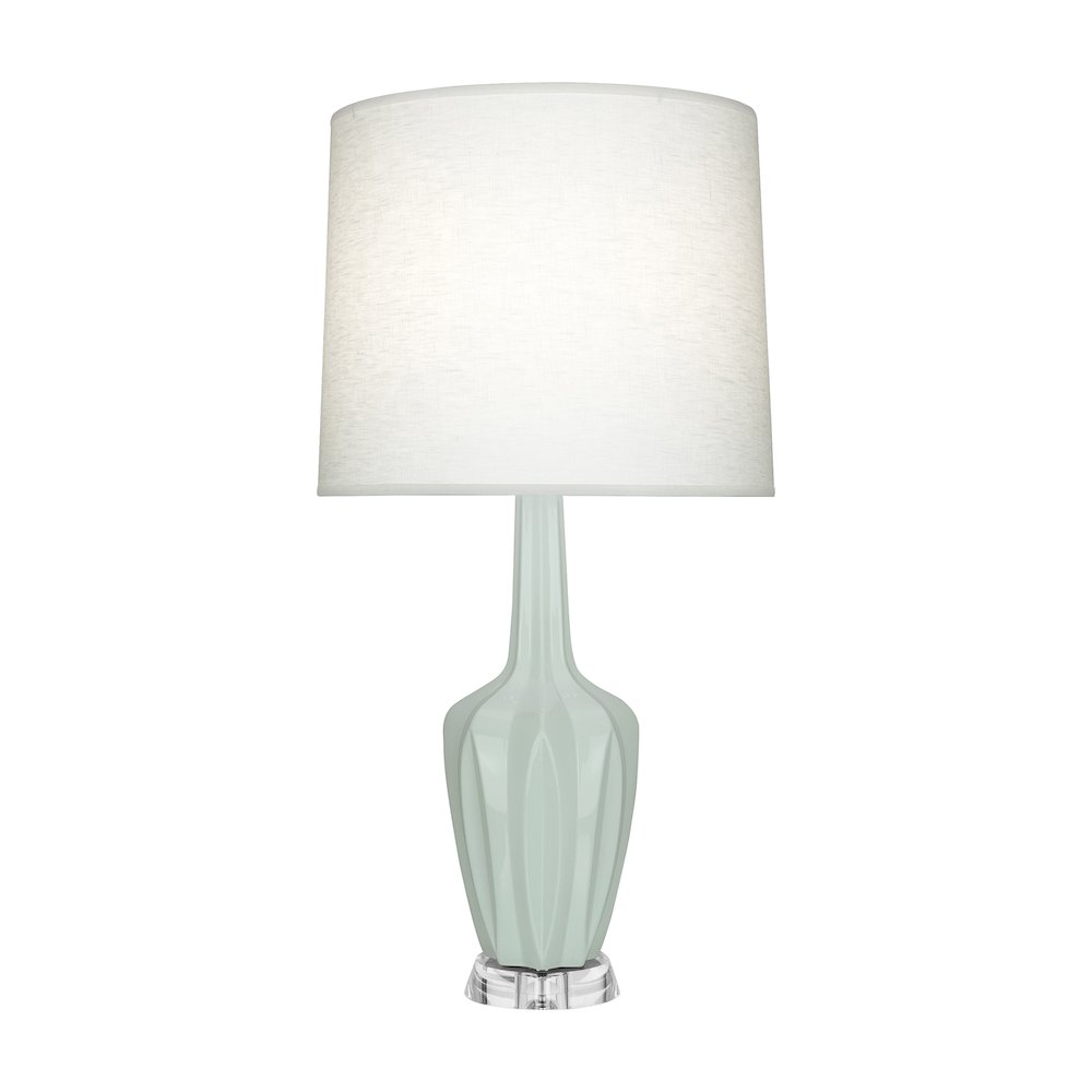 Celadon Emma Accent Lamp in Celadon Glazed Ceramic Color