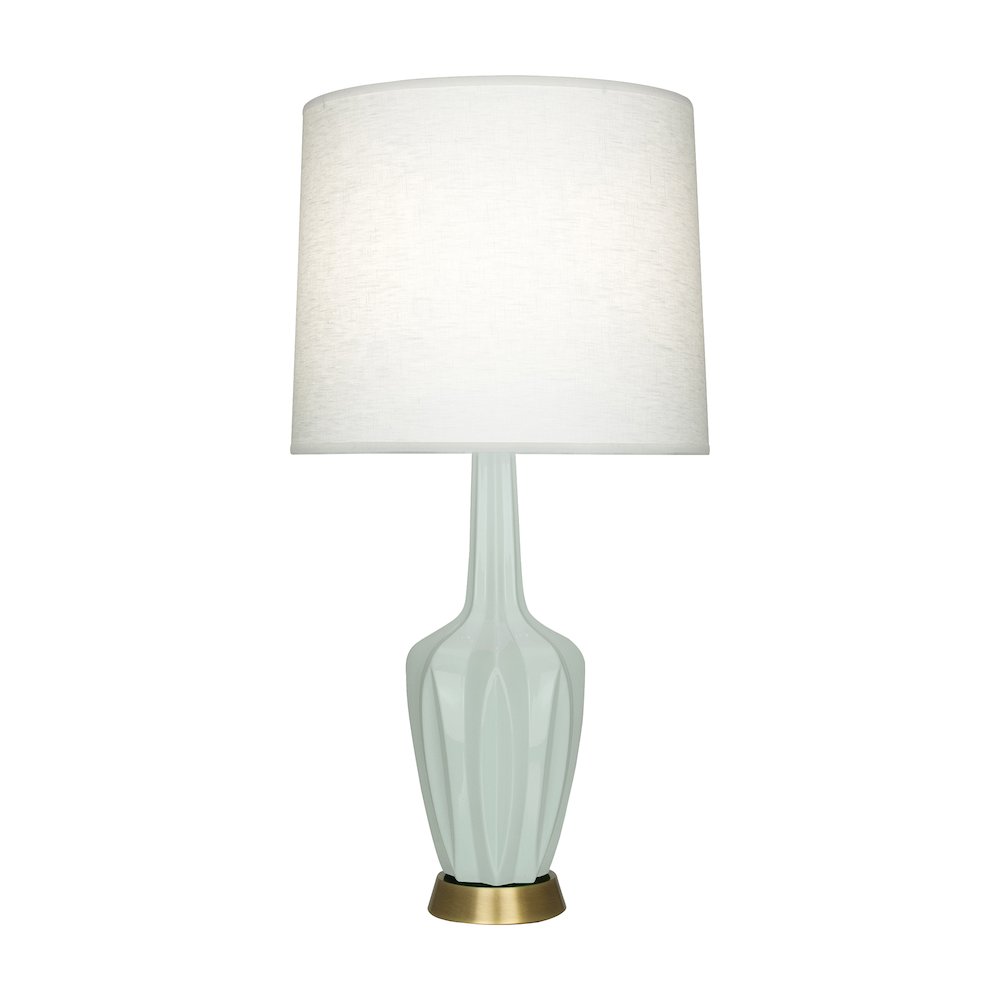 Celadon Emma Accent Lamp in Celadon Glazed Ceramic Color