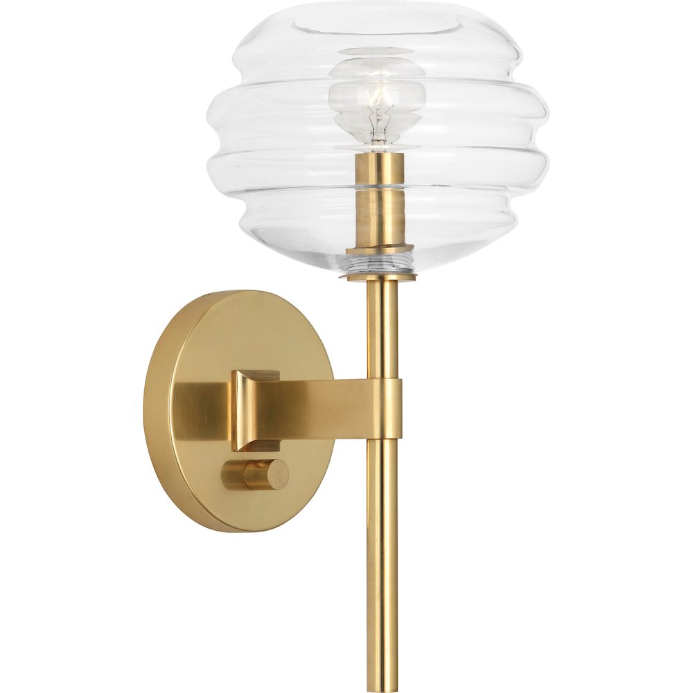 Horizon Wall Sconce in Modern Brass Color