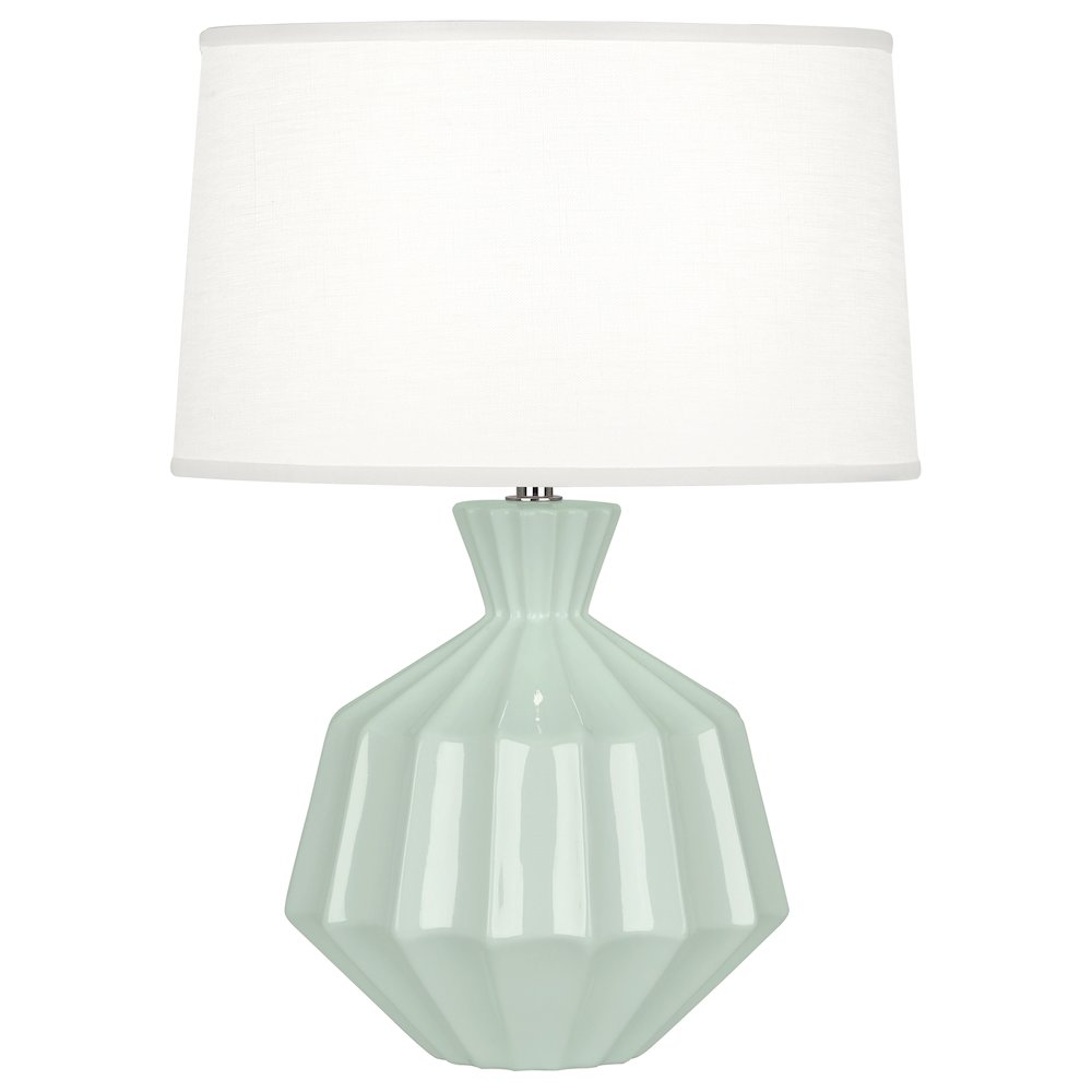 Celadon Orion Accent Lamp in Celadon Glazed Ceramic Color