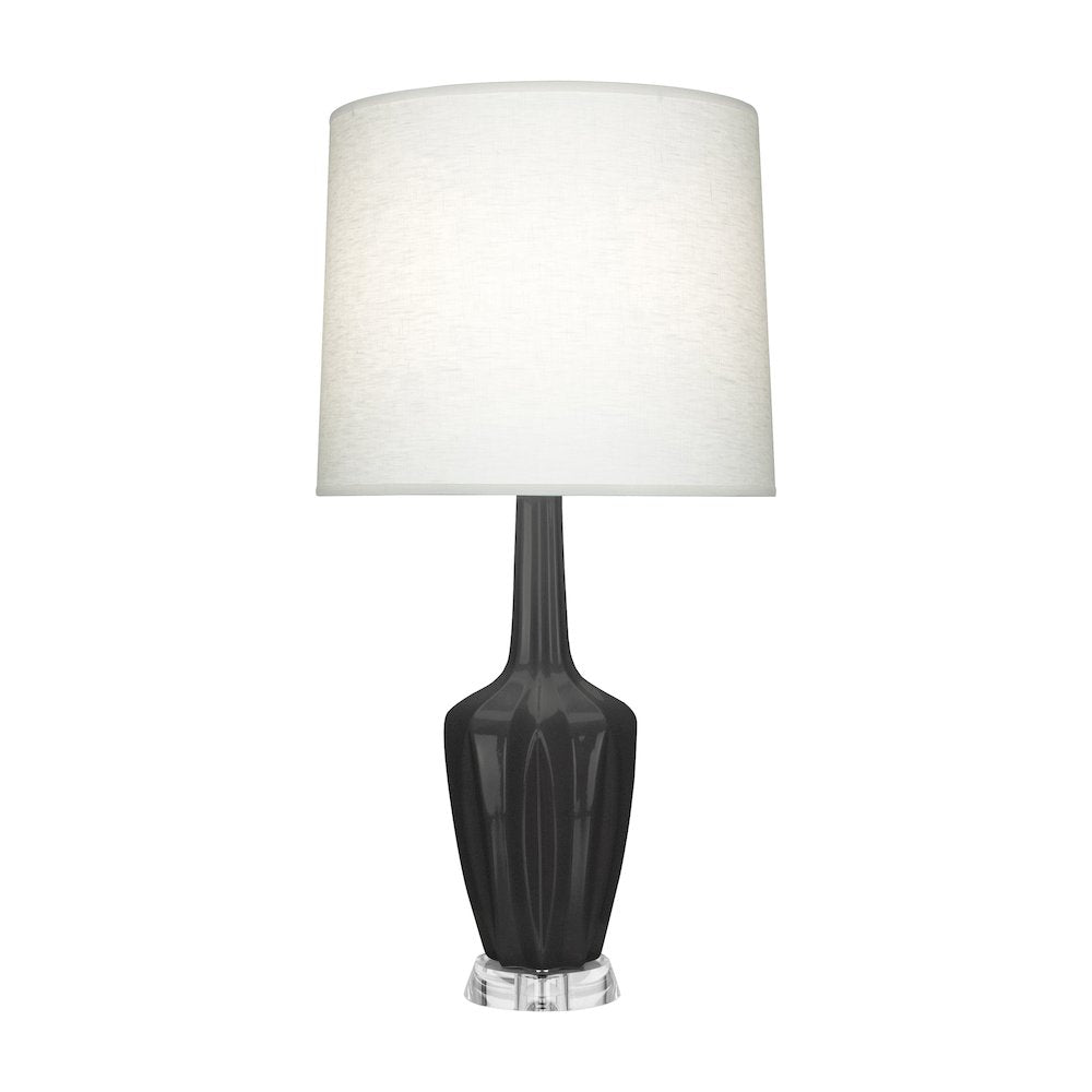 Ash Emma Accent Lamp in Ash Glazed Ceramic Color
