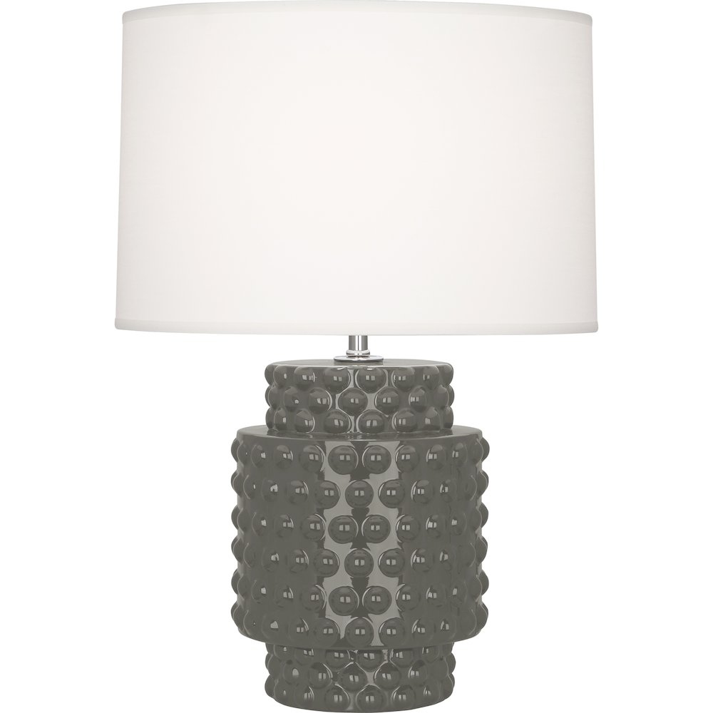 Ash Dolly Accent Lamp in Ash Glazed Textured Ceramic Color