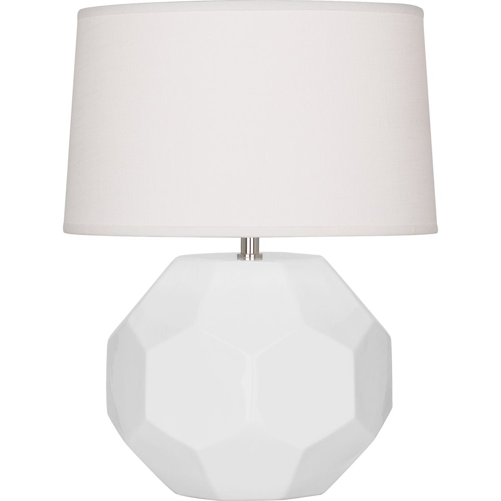 Daisy Franklin Accent Lamp in Daisy Glazed Ceramic Color