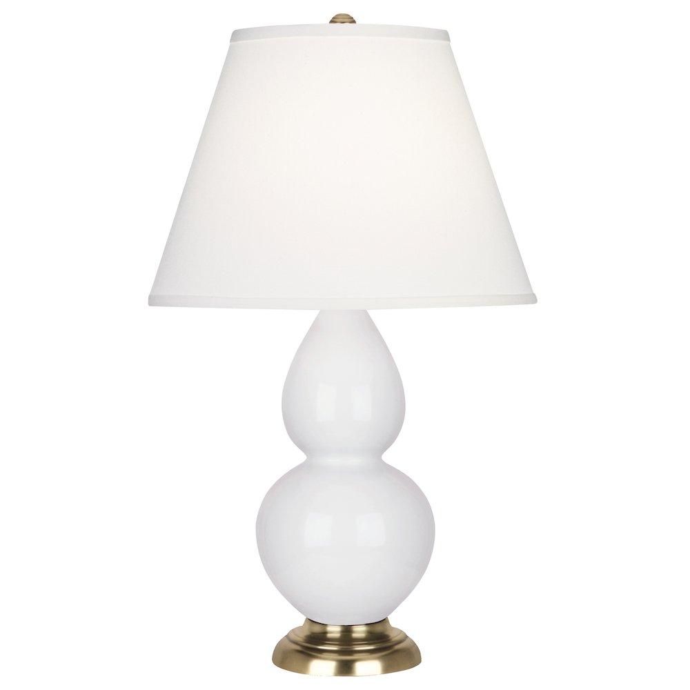Daisy Small Double Gourd Accent Lamp in Daisy Glazed Ceramic Color