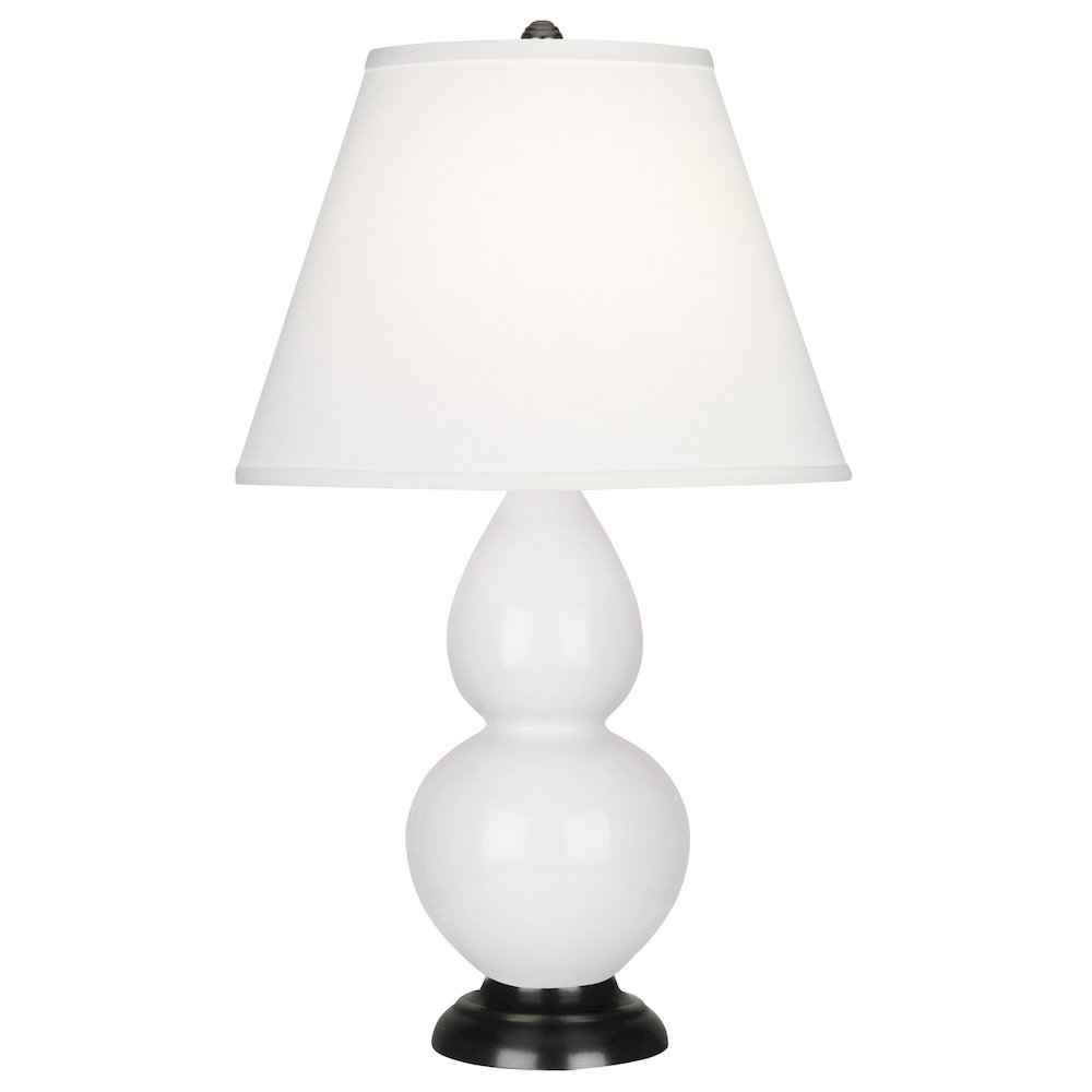 Daisy Small Double Gourd Accent Lamp in Daisy Glazed Ceramic Color