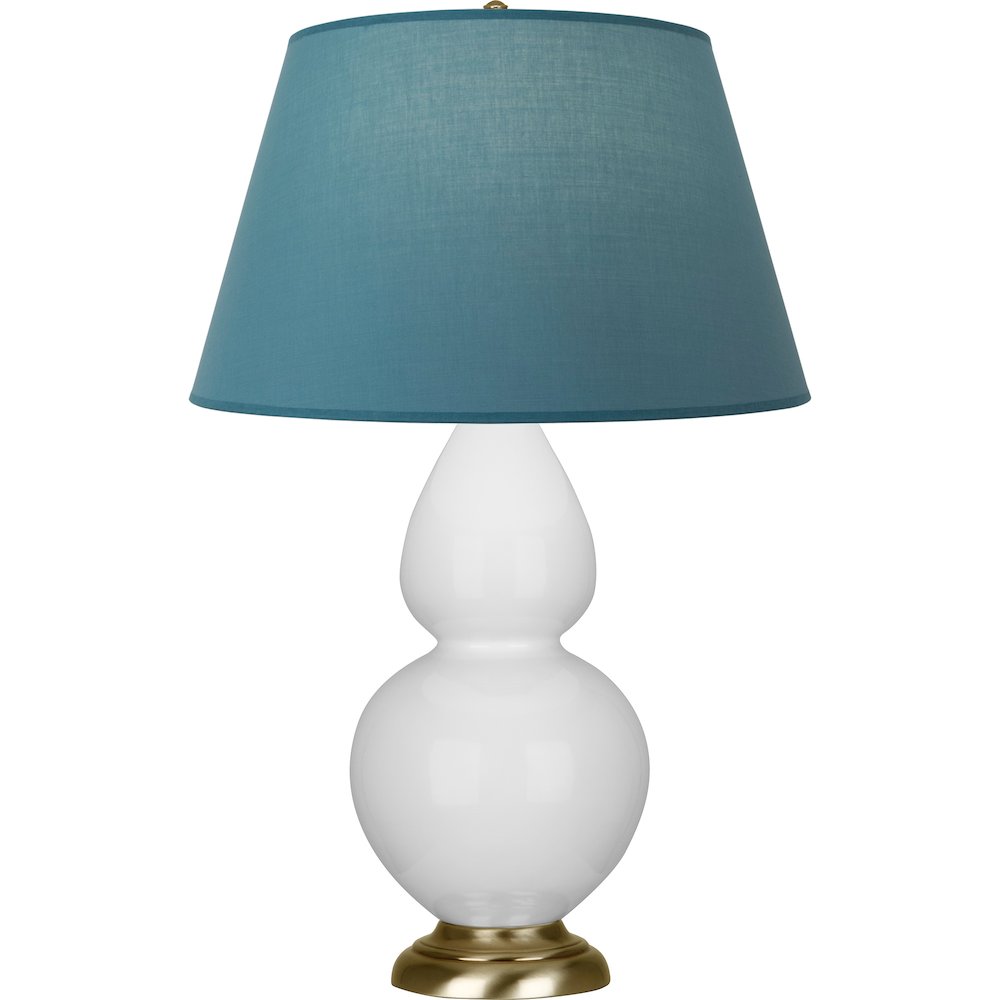 Daisy Double Gourd Table Lamp in Daisy Glazed Ceramic Color