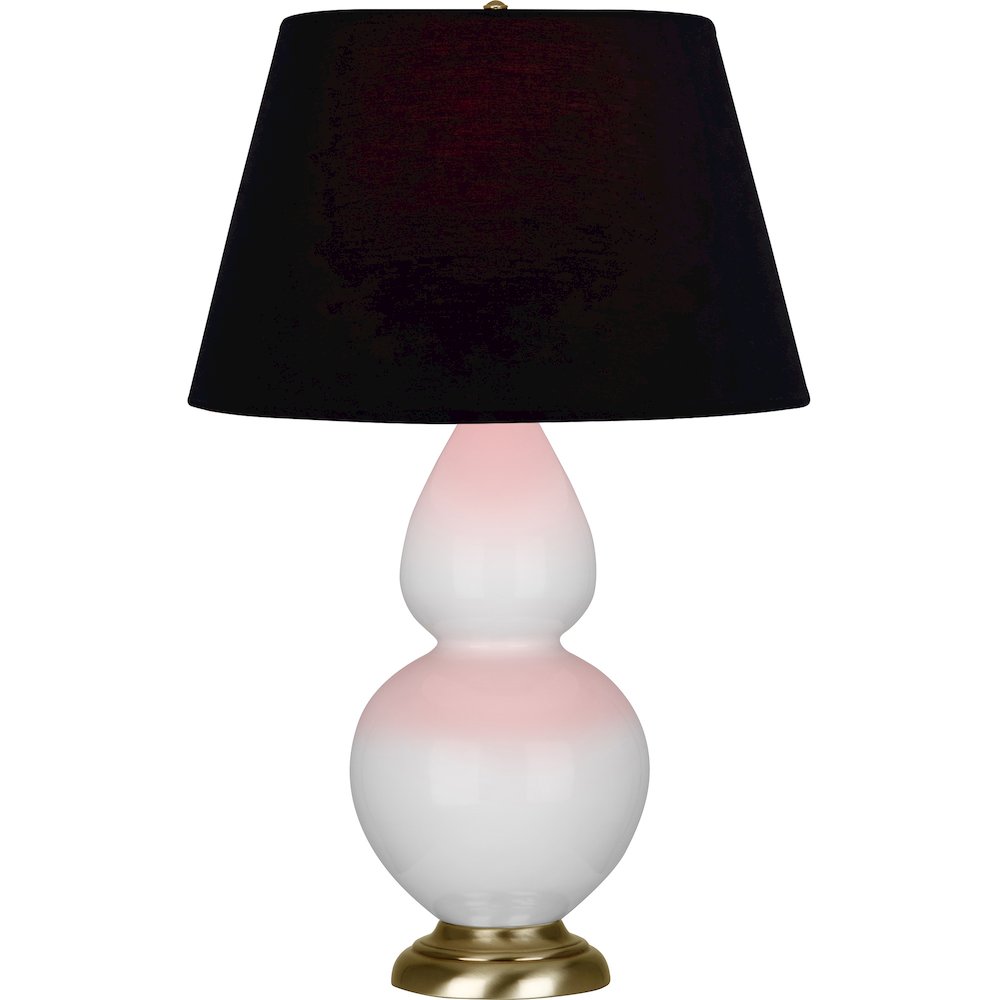 Daisy Double Gourd Table Lamp in Daisy Glazed Ceramic Color