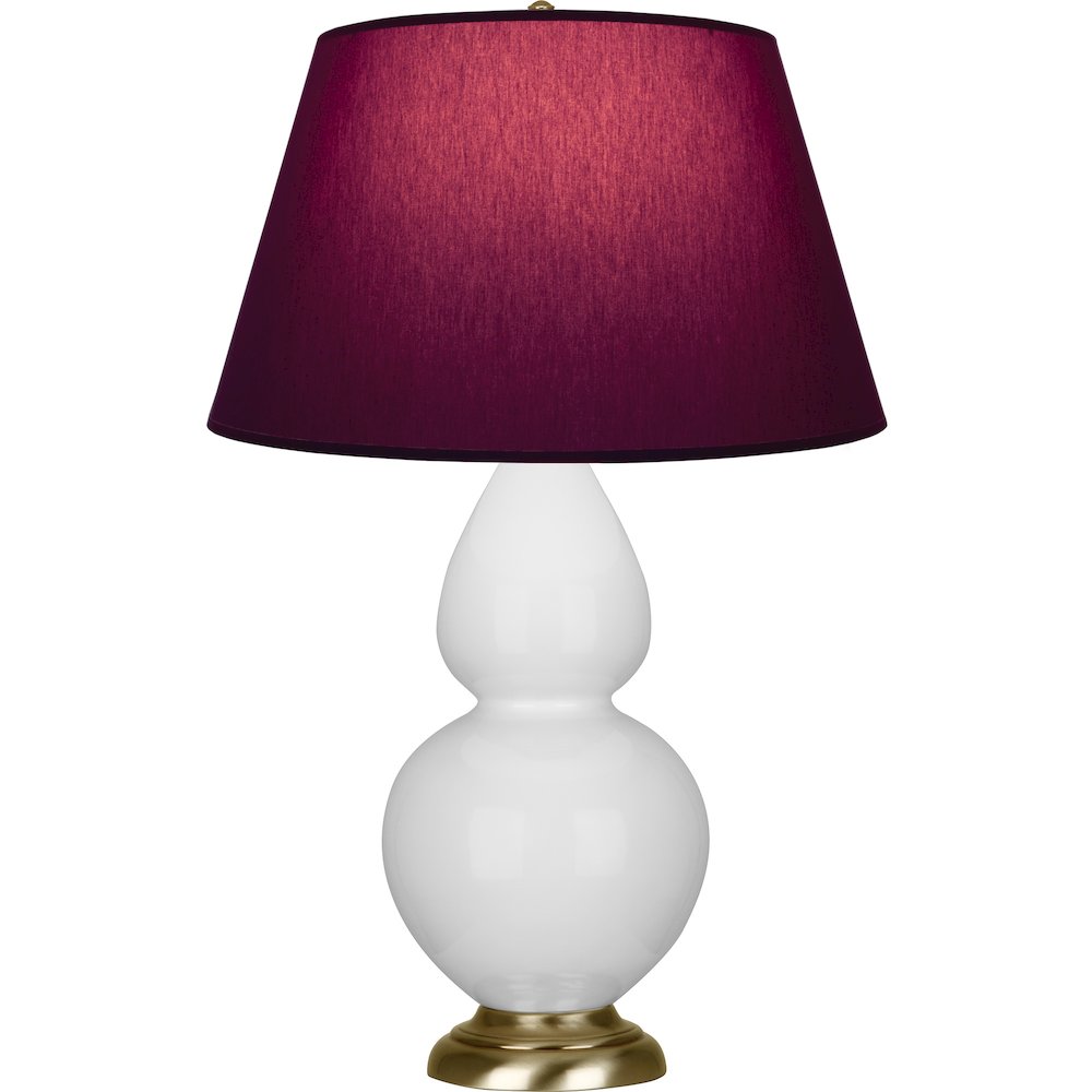 Daisy Double Gourd Table Lamp in Daisy Glazed Ceramic Color