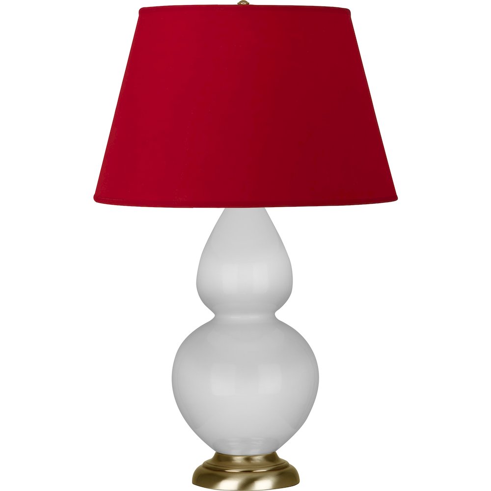 Daisy Double Gourd Table Lamp in Daisy Glazed Ceramic Color