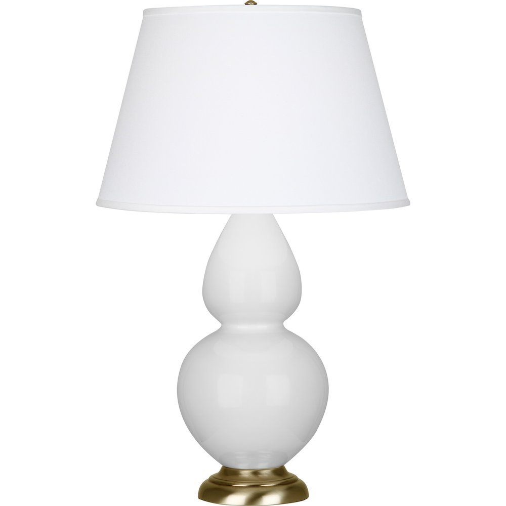 Daisy Double Gourd Table Lamp in Daisy Glazed Ceramic Color