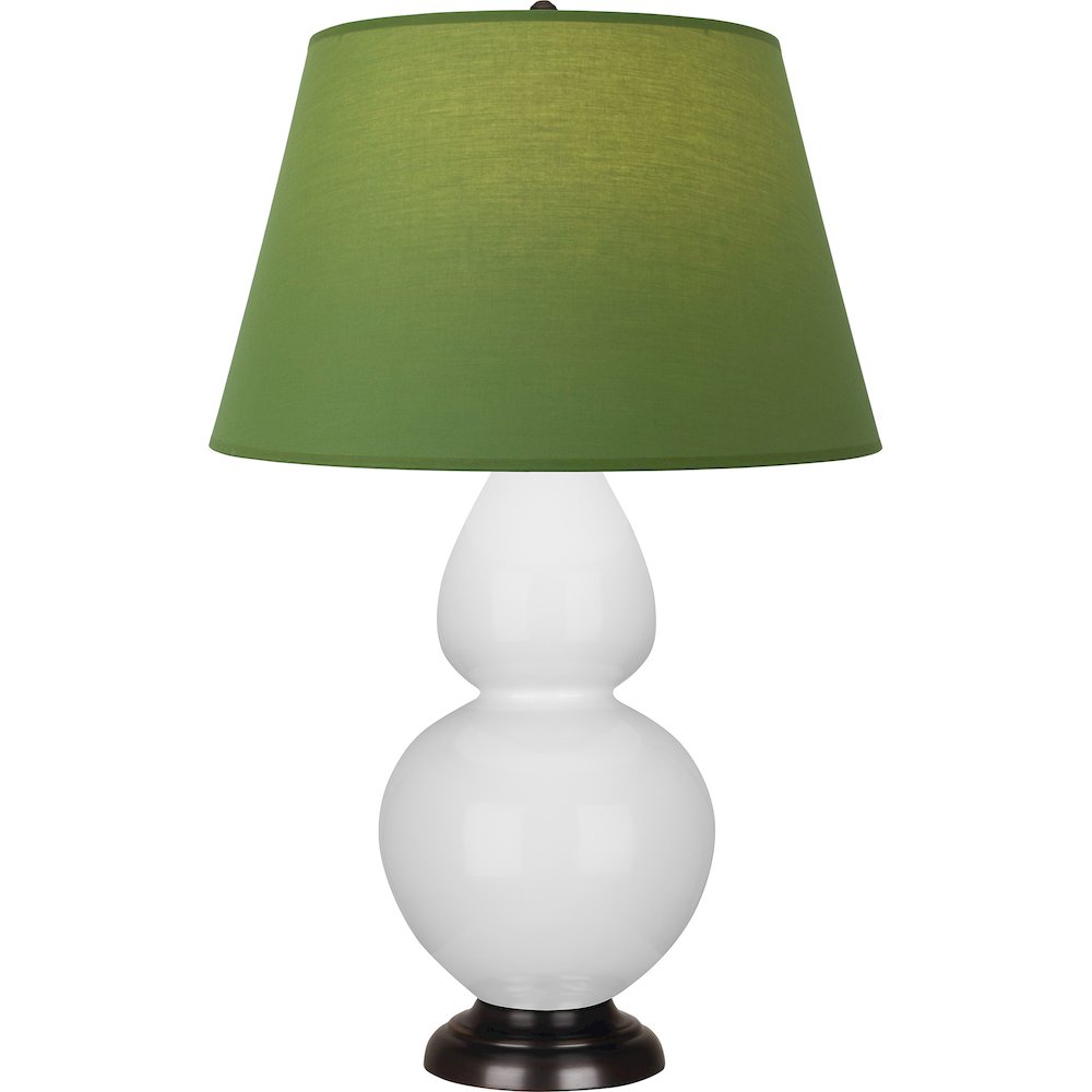 Daisy Double Gourd Table Lamp in Daisy Glazed Ceramic Color