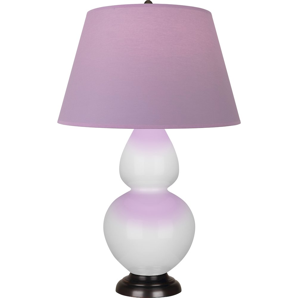 Daisy Double Gourd Table Lamp in Daisy Glazed Ceramic Color