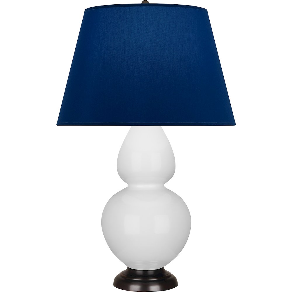 Daisy Double Gourd Table Lamp in Daisy Glazed Ceramic Color