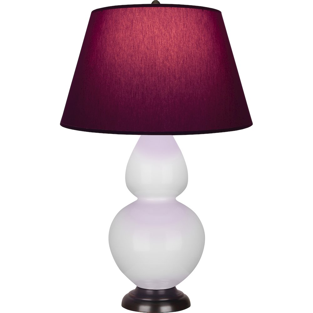 Daisy Double Gourd Table Lamp in Daisy Glazed Ceramic Color