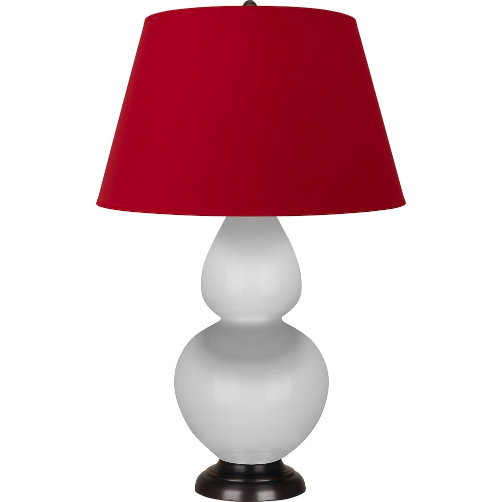 Daisy Double Gourd Table Lamp in Daisy Glazed Ceramic Color