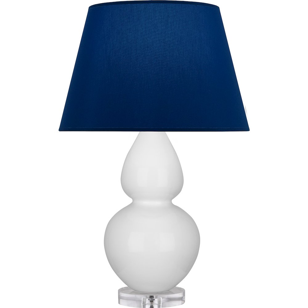 Daisy Double Gourd Table Lamp in Daisy Glazed Ceramic Color