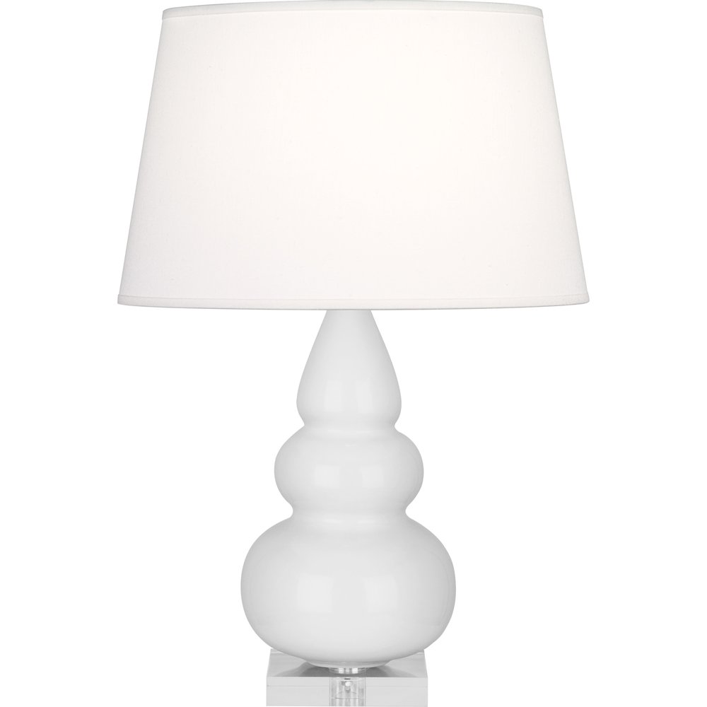Daisy Small Triple Gourd Accent Lamp in Daisy Glazed Ceramic Color