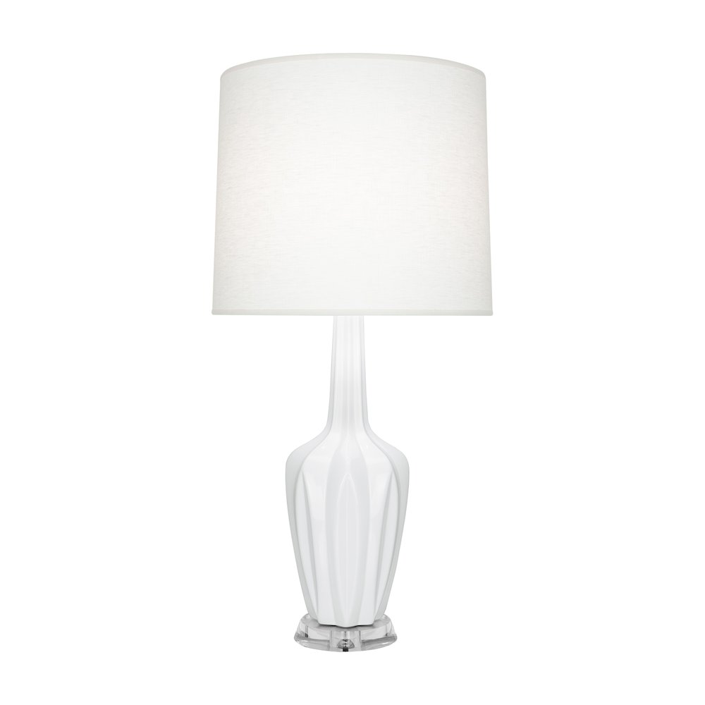 Daisy Emma Accent Lamp in Daisy Glazed Ceramic Color