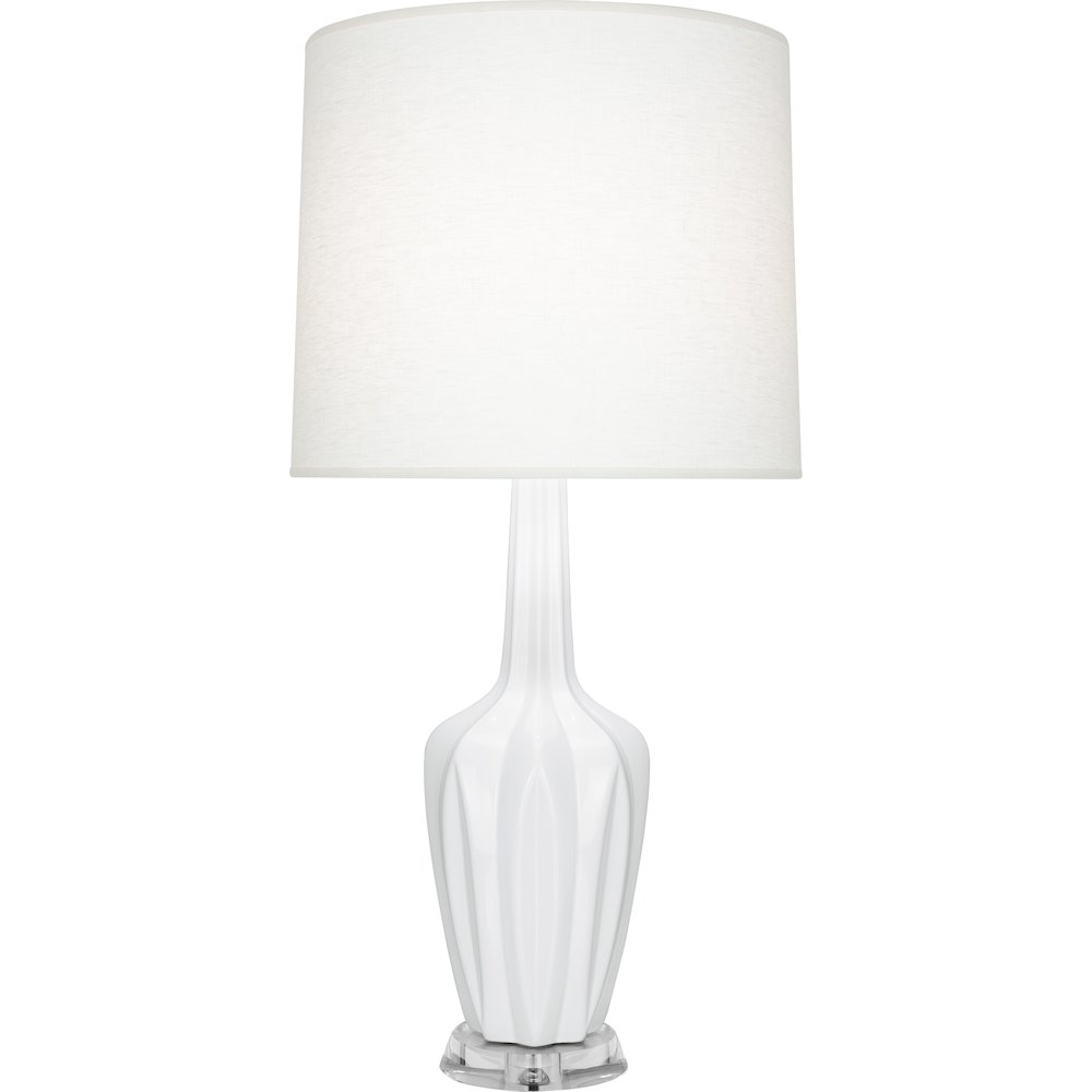 Daisy Emma Table Lamp in Daisy Glazed Ceramic Color
