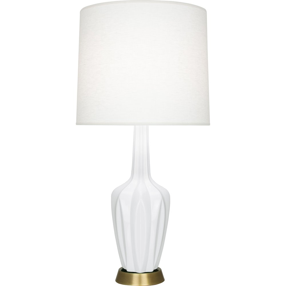 Daisy Emma Table Lamp in Daisy Glazed Ceramic Color