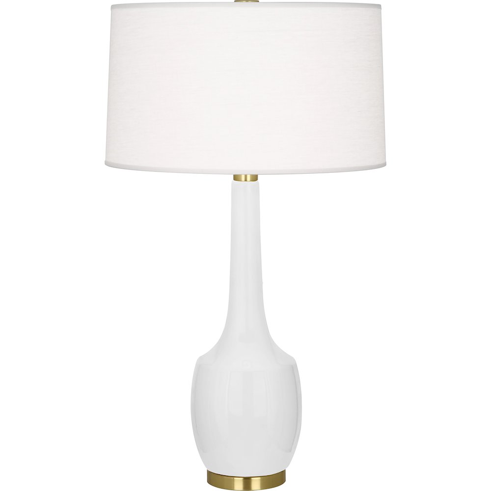 Daisy Delilah Table Lamp in Daisy Glazed Ceramic Color