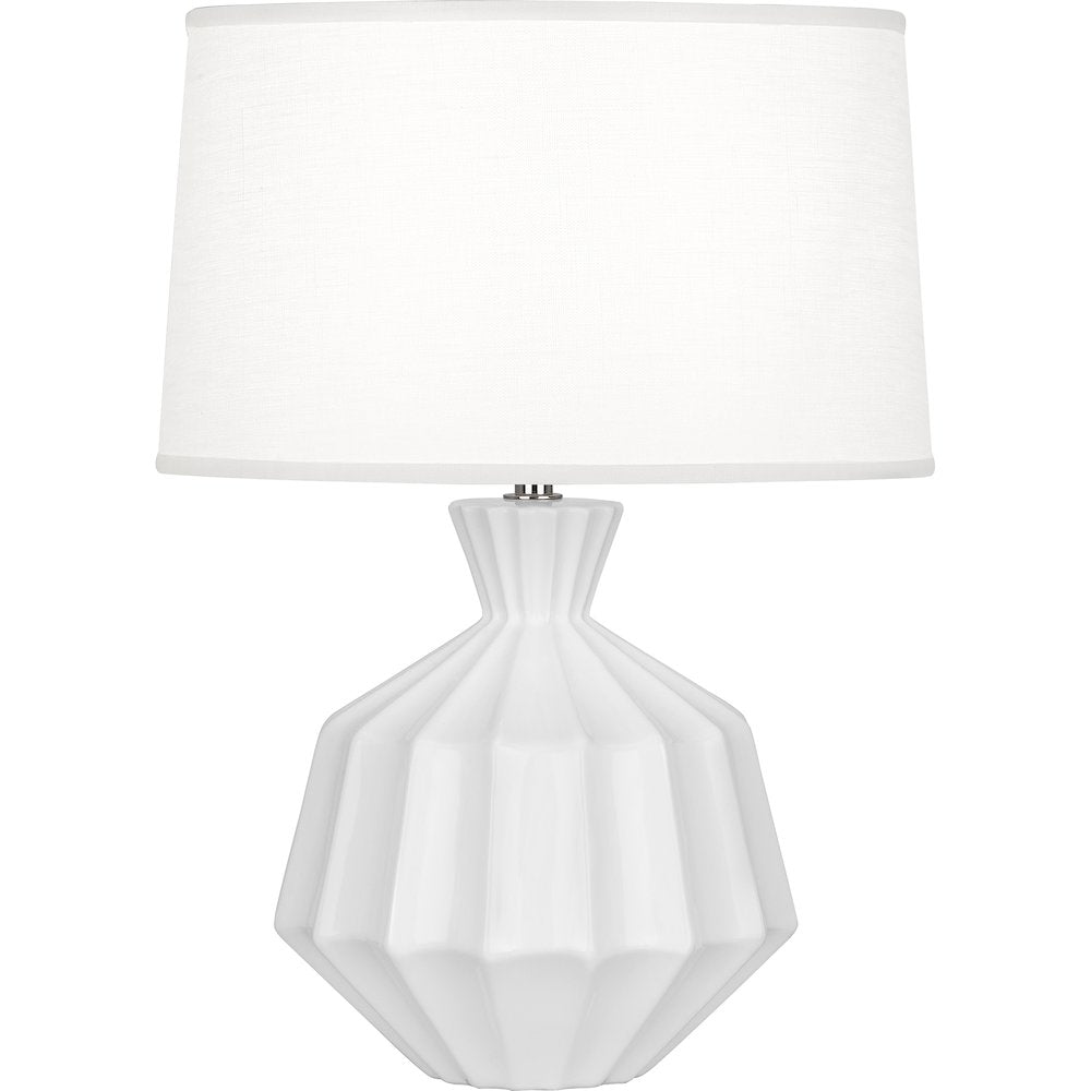 Daisy Orion Accent Lamp in Daisy Glazed Ceramic Color