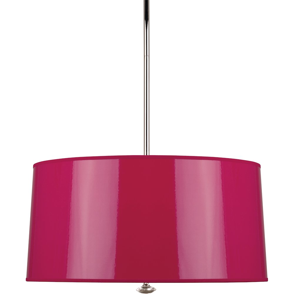 Penelope Pendant in Polished Nickel Color