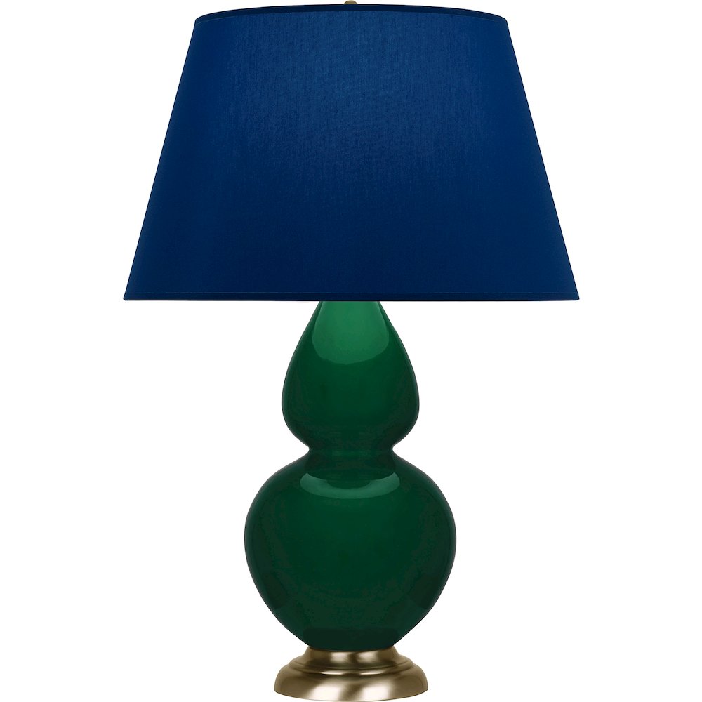 Jungle Double Gourd Table Lamp in Jungle Glazed Ceramic Color