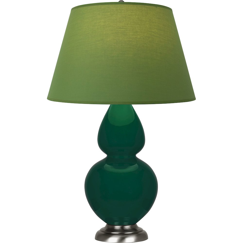 Jungle Double Gourd Table Lamp in Jungle Glazed Ceramic Color