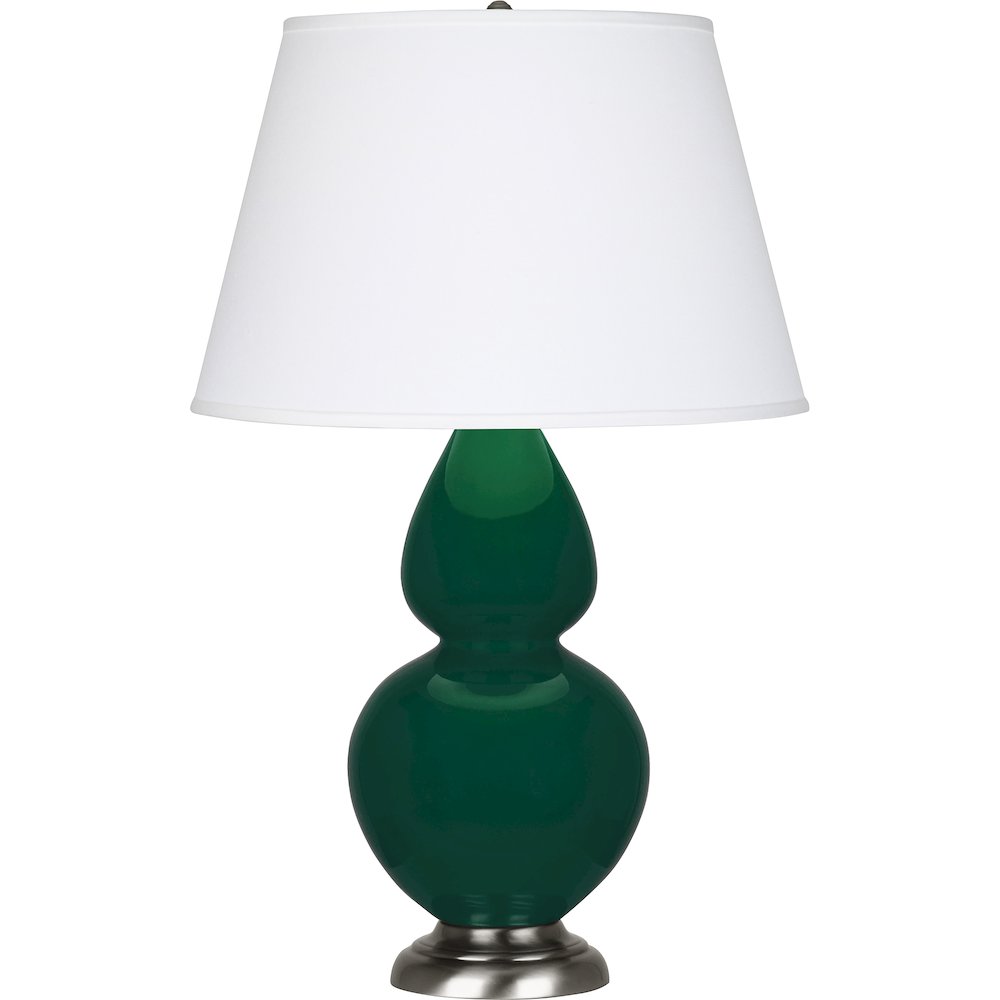 Jungle Double Gourd Table Lamp in Jungle Glazed Ceramic Color