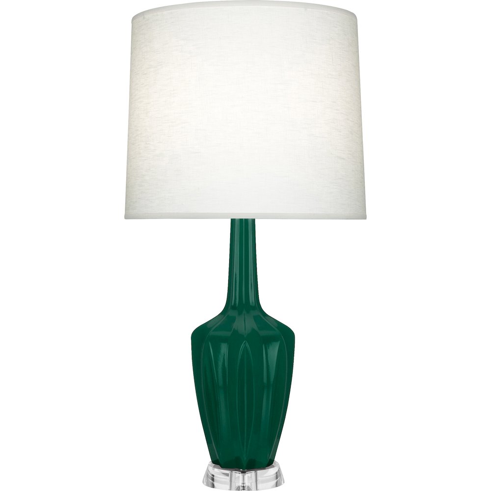 Jungle Emma Table Lamp in Jungle Glazed Ceramic Color