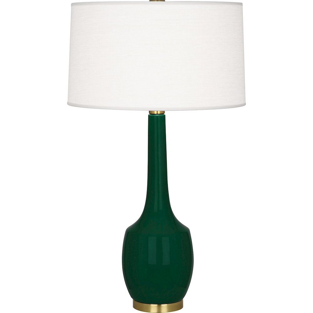 Jungle Delilah Table Lamp in Jungle Glazed Ceramic Color