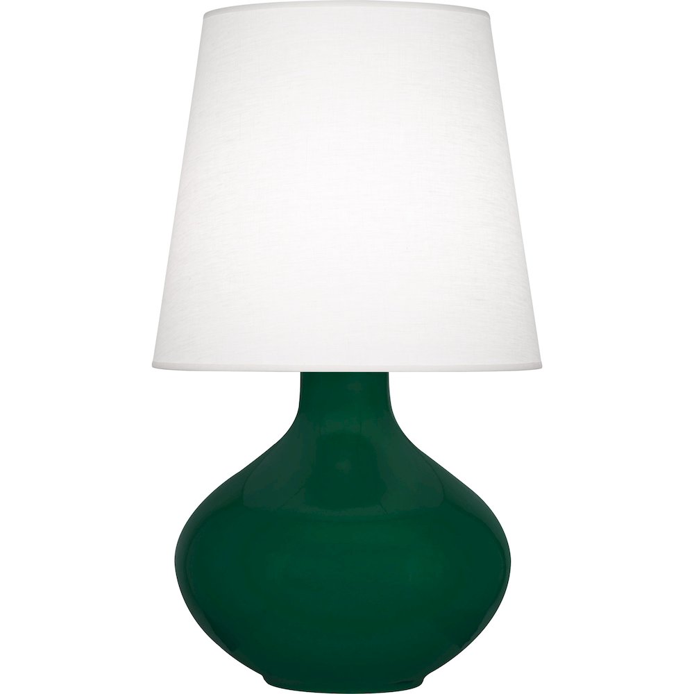 Jungle June Table Lamp in Jungle Glazed Ceramic Color