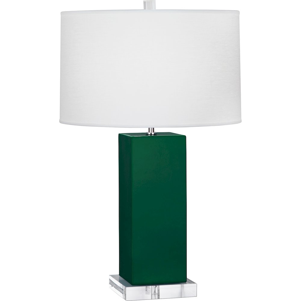 Jungle Harvey Table Lamp in Jungle Glazed Ceramic Color