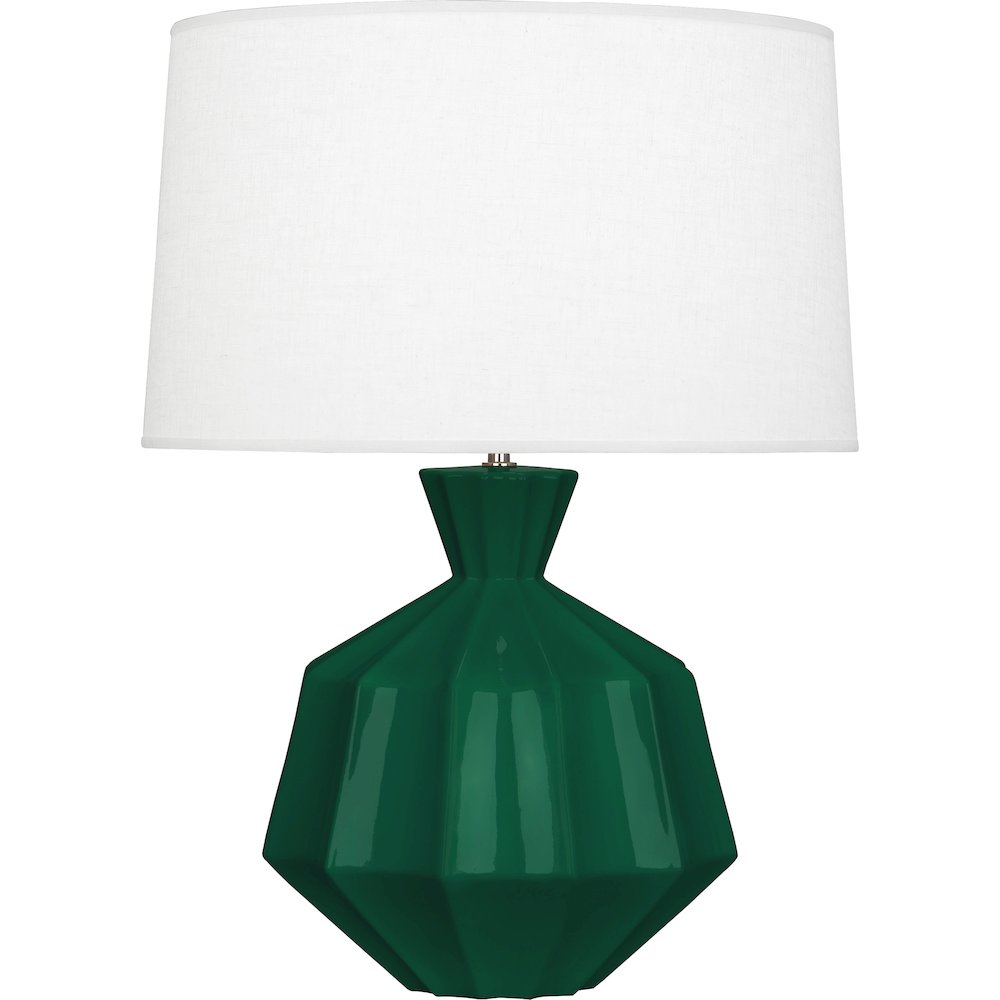 Jungle Orion Table Lamp in Jungle Glazed Ceramic Color