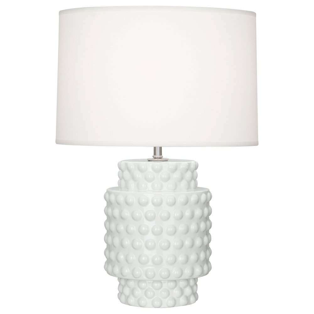 Lily Dolly Accent Lamp in Lily Glazed Textured Ceramic Color