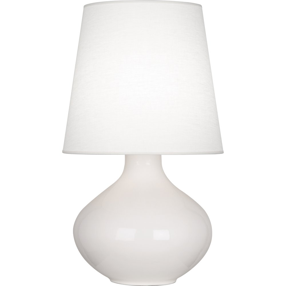Lily June Table Lamp in Lily Glazed Ceramic Color