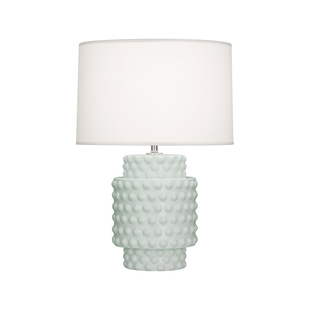 Matte Celadon Dolly Accent Lamp in Matte Celadon Glazed Textured Ceramic Color