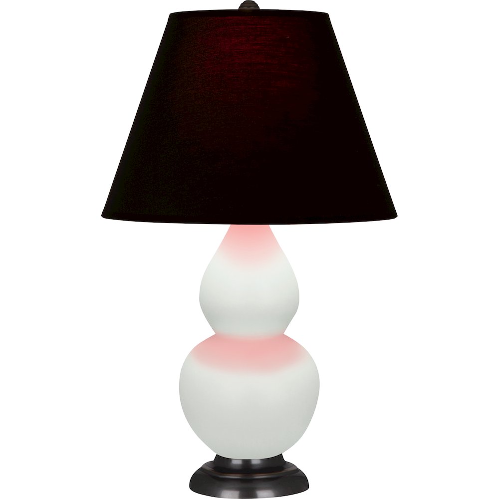 Matte Celadon Small Double Gourd Accent Lamp