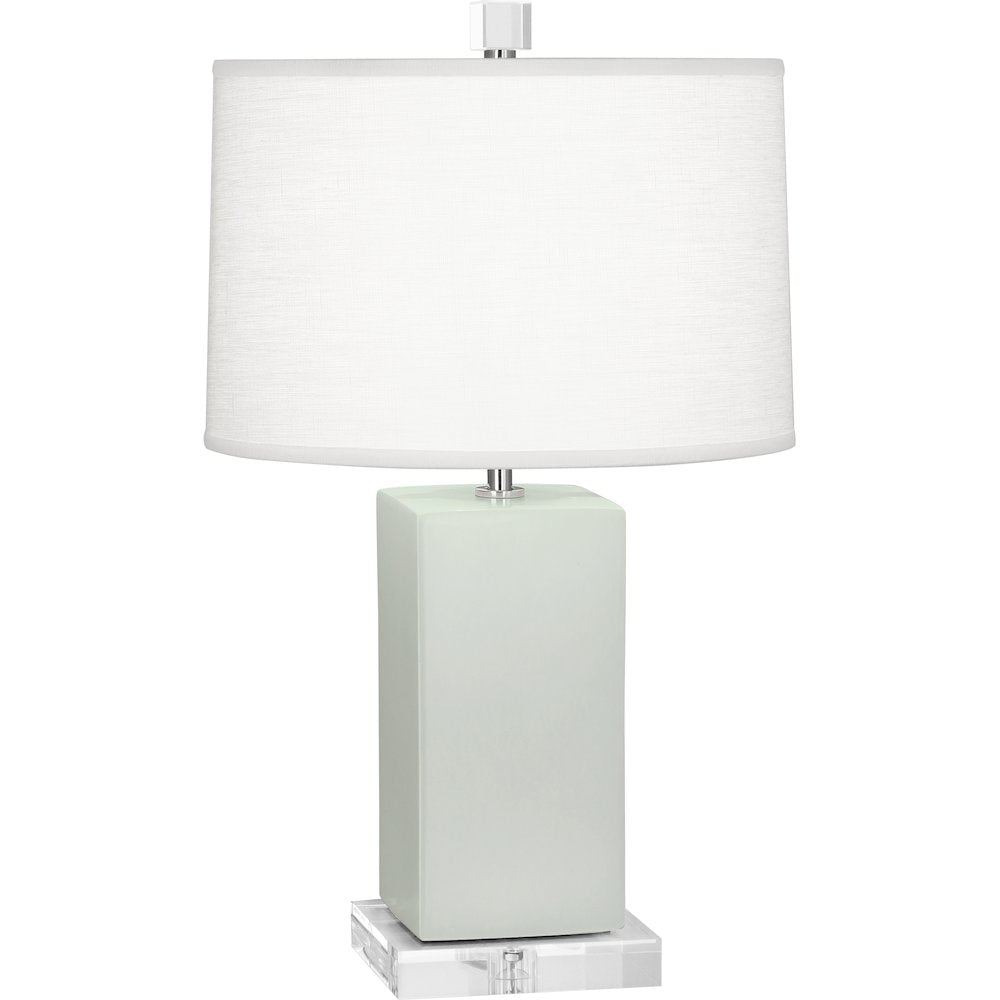 Matte Celadon Harvey Accent Lamp in Matte Celadon Glazed Ceramic Color